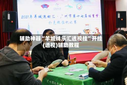 辅助神器“羊城牌乐汇透视挂”开挂(透视)辅助教程-第2张图片