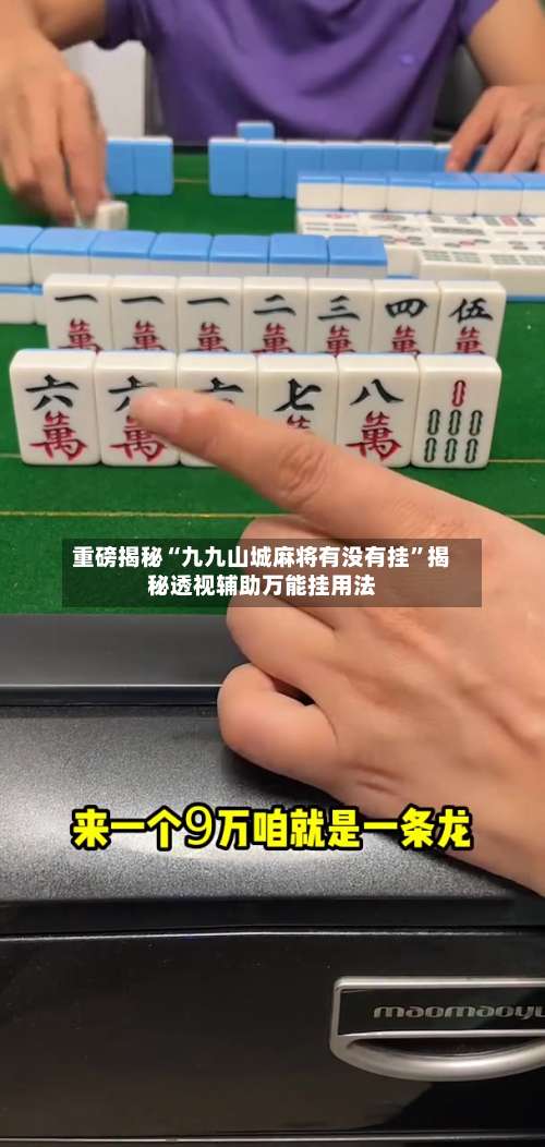 重磅揭秘“九九山城麻将有没有挂”揭秘透视辅助万能挂用法-第3张图片