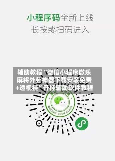 辅助教程“微信小程序微乐麻将外卦神器下载安装免费+透视挂	”开挂辅助软件教程-第1张图片