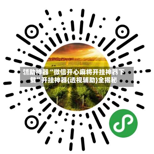 辅助神器“微信开心麻将开挂神器下载”开挂神器{透视辅助}全揭秘-第1张图片