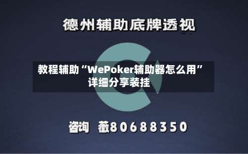 教程辅助“WePoker辅助器怎么用	”详细分享装挂-第3张图片