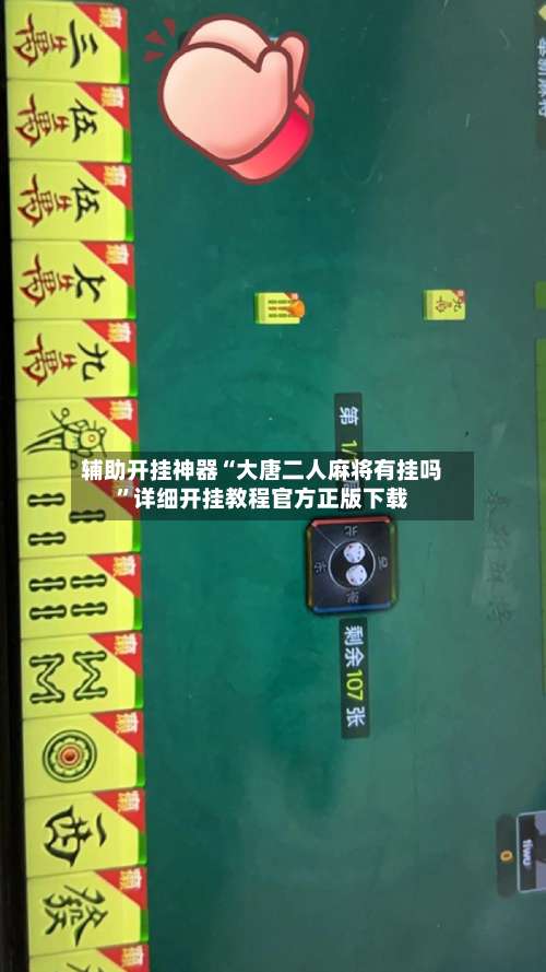 辅助开挂神器“大唐二人麻将有挂吗”详细开挂教程官方正版下载-第1张图片