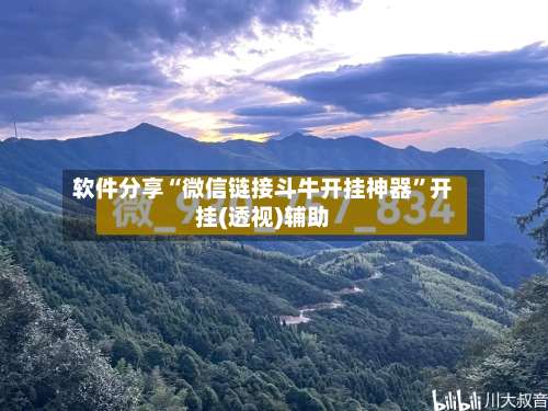 软件分享“微信链接斗牛开挂神器”开挂(透视)辅助-第2张图片