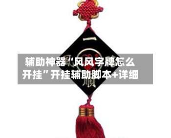 辅助神器“风风字牌怎么开挂	”开挂辅助脚本+详细-第2张图片