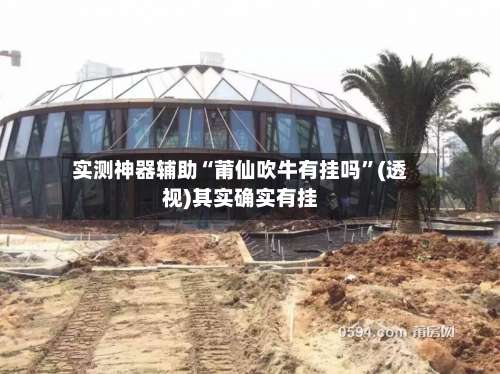 实测神器辅助“莆仙吹牛有挂吗	”(透视)其实确实有挂-第1张图片