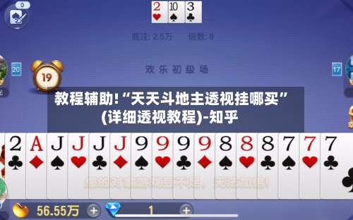 教程辅助!“天天斗地主透视挂哪买	”(详细透视教程)-知乎-第1张图片