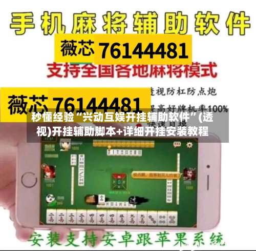 秒懂经验“兴动互娱开挂辅助软件	”(透视)开挂辅助脚本+详细开挂安装教程-第3张图片