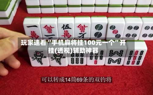 玩家速看“手机麻将挂100元一个	”开挂(透视)辅助神器-第2张图片