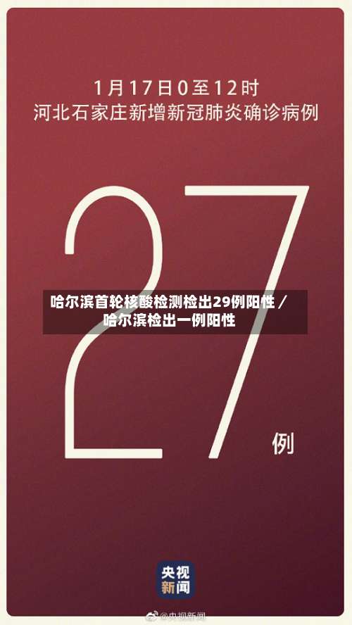 哈尔滨首轮核酸检测检出29例阳性／哈尔滨检出一例阳性-第3张图片