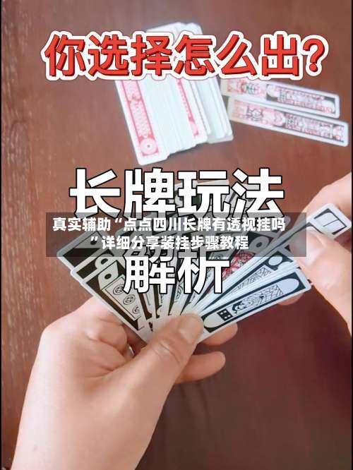 真实辅助“点点四川长牌有透视挂吗	”详细分享装挂步骤教程-第1张图片