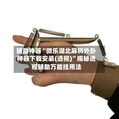 辅助神器“微乐湖北麻将外卦神器下载安装(透视)	”揭秘透视辅助万能挂用法-第1张图片