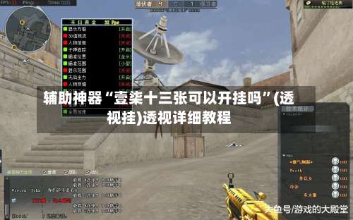 辅助神器“壹柒十三张可以开挂吗”(透视挂)透视详细教程-第1张图片