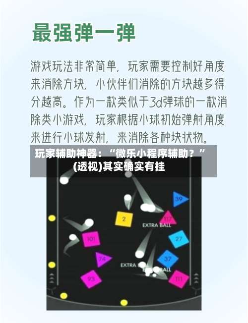 玩家辅助神器：“微乐小程序辅助？”(透视)其实确实有挂-第2张图片