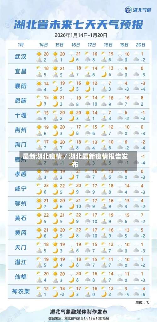 最新湖北疫情／湖北最新疫情报告发布-第2张图片