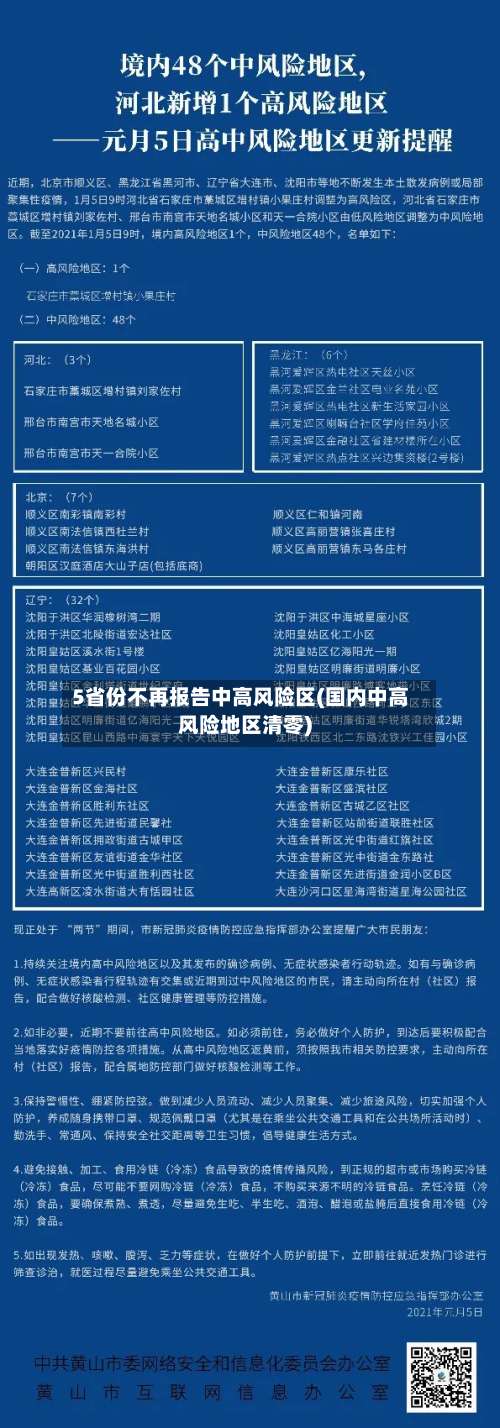 5省份不再报告中高风险区(国内中高风险地区清零)-第3张图片