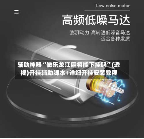 辅助神器“微乐龙江麻将能下挂吗	”(透视)开挂辅助脚本+详细开挂安装教程-第1张图片