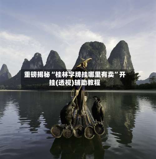 重磅揭秘“桂林字牌挂哪里有卖”开挂(透视)辅助教程-第2张图片