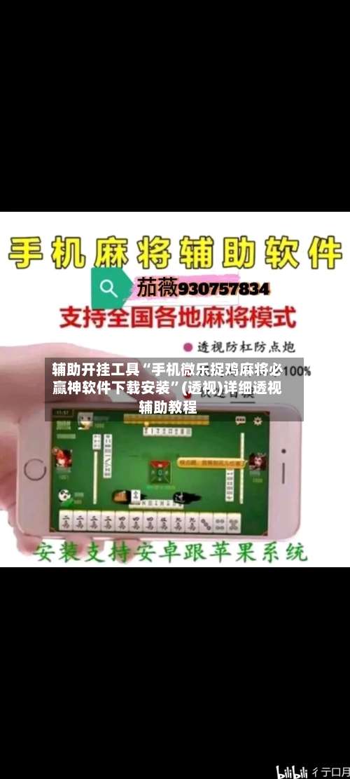 辅助开挂工具“手机微乐捉鸡麻将必赢神软件下载安装”(透视)详细透视辅助教程-第2张图片