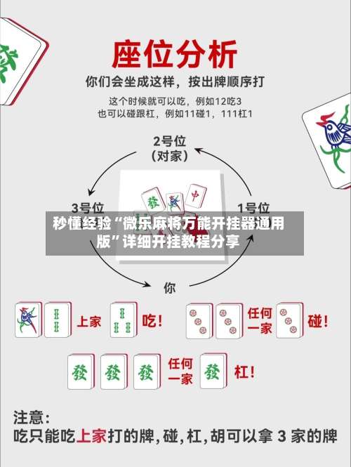 秒懂经验“微乐麻将万能开挂器通用版”详细开挂教程分享-第1张图片