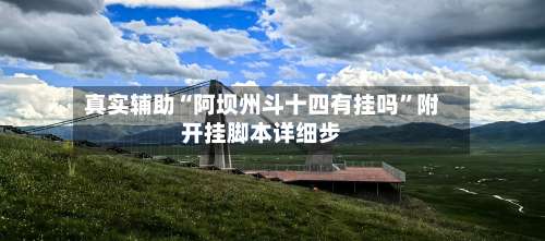 真实辅助“阿坝州斗十四有挂吗”附开挂脚本详细步-第1张图片