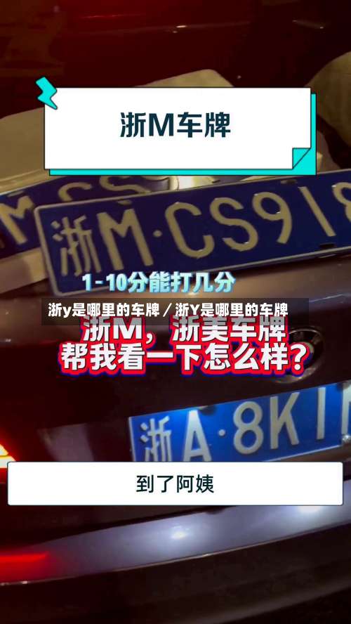 浙y是哪里的车牌／浙Y是哪里的车牌-第2张图片