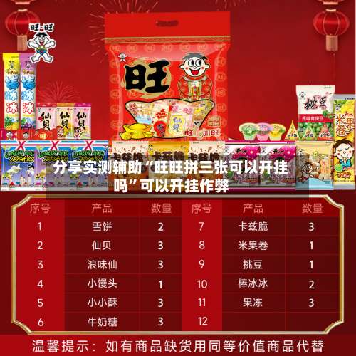 分享实测辅助“旺旺拼三张可以开挂吗”可以开挂作弊-第1张图片