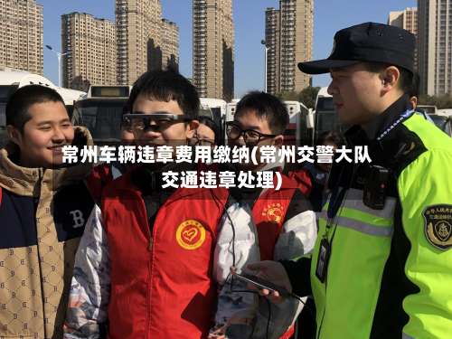 常州车辆违章费用缴纳(常州交警大队交通违章处理)-第2张图片