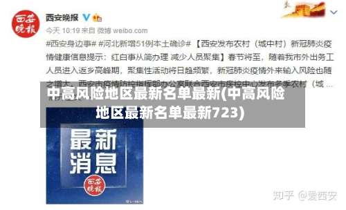 中高风险地区最新名单最新(中高风险地区最新名单最新723)-第3张图片