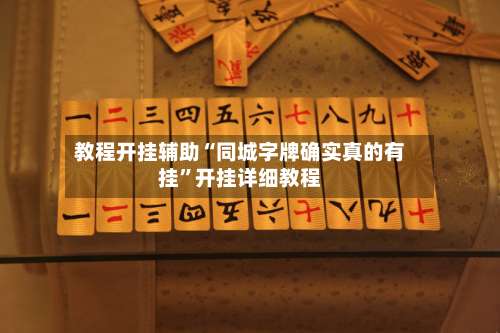 教程开挂辅助“同城字牌确实真的有挂”开挂详细教程-第1张图片
