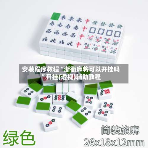 安装程序教程“浙衢麻将可以开挂吗”开挂(透视)辅助教程-第1张图片