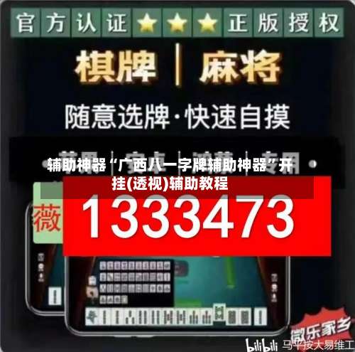 辅助神器“广西八一字牌辅助神器”开挂(透视)辅助教程-第1张图片