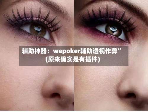 辅助神器：wepoker辅助透视作弊”(原来确实是有插件)-第1张图片