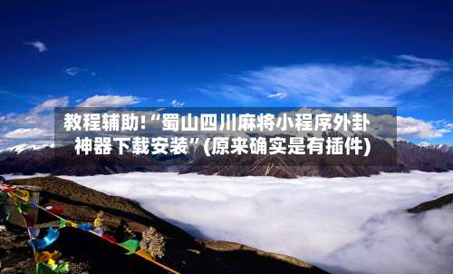教程辅助!“蜀山四川麻将小程序外卦神器下载安装”(原来确实是有插件)-第1张图片