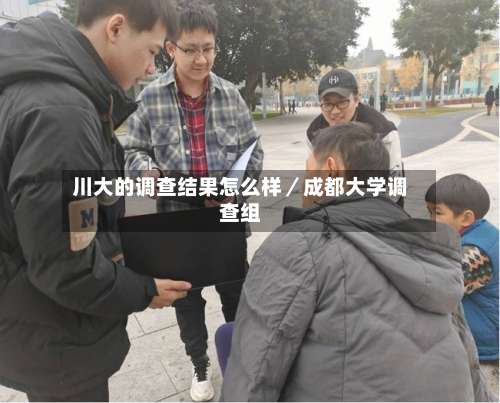 川大的调查结果怎么样／成都大学调查组-第1张图片