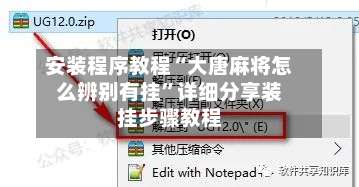 安装程序教程“大唐麻将怎么辨别有挂	”详细分享装挂步骤教程-第2张图片