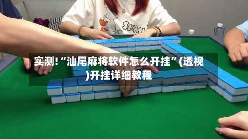 实测!“汕尾麻将软件怎么开挂”(透视)开挂详细教程-第2张图片
