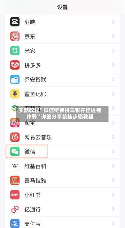 实测教程	”微信链接拼三张开挂透视作弊”详细分享装挂步骤教程-第3张图片
