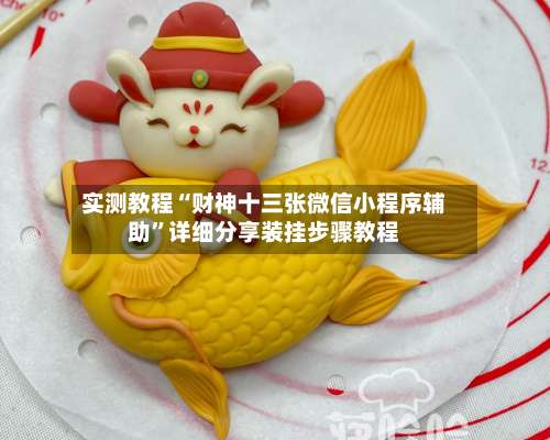 实测教程“财神十三张微信小程序辅助”详细分享装挂步骤教程-第1张图片