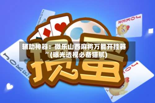 辅助神器：微乐山西麻将万能开挂器	”(曝光透视必备猫腻)-第2张图片