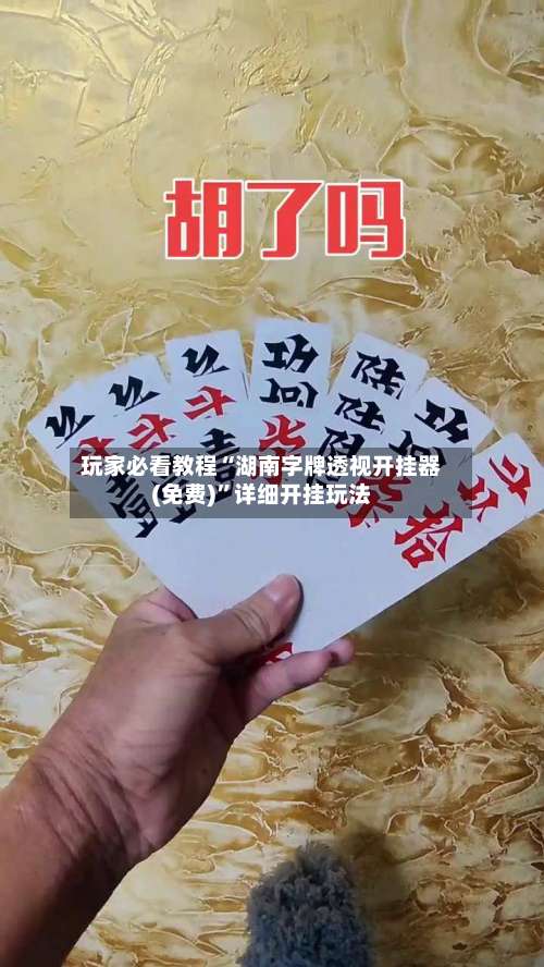 玩家必看教程“湖南字牌透视开挂器(免费)”详细开挂玩法-第3张图片