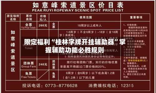 限定福利“桂林字牌开挂辅助器”掌握辅助功能必胜规则-第3张图片