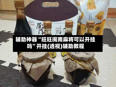 辅助神器“旺旺闽南麻将可以开挂吗	”开挂(透视)辅助教程-第1张图片