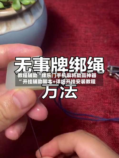 教程辅助“牌乐门手机麻将助赢神器”开挂辅助脚本+详细开挂安装教程-第3张图片
