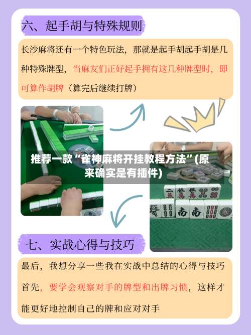 推荐一款“雀神麻将开挂教程方法”(原来确实是有插件)-第1张图片