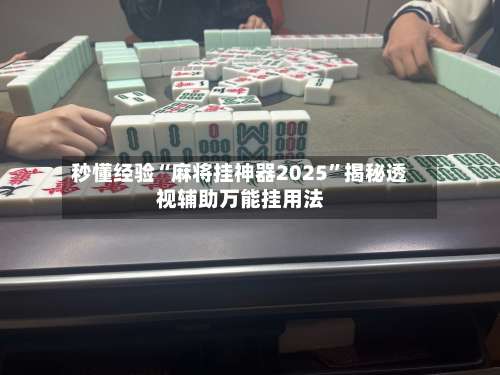 秒懂经验“麻将挂神器2025”揭秘透视辅助万能挂用法-第1张图片