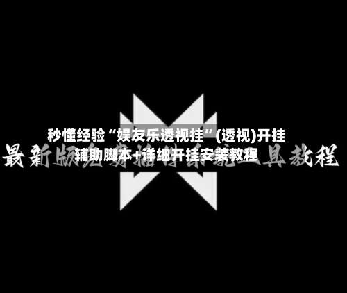 秒懂经验“娱友乐透视挂”(透视)开挂辅助脚本+详细开挂安装教程-第1张图片