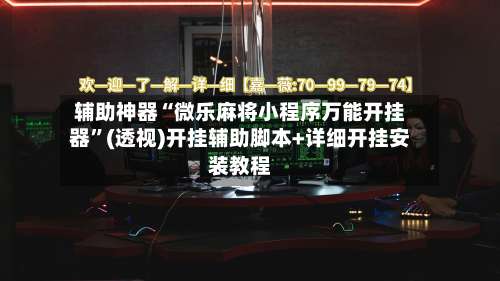 辅助神器“微乐麻将小程序万能开挂器	”(透视)开挂辅助脚本+详细开挂安装教程-第2张图片