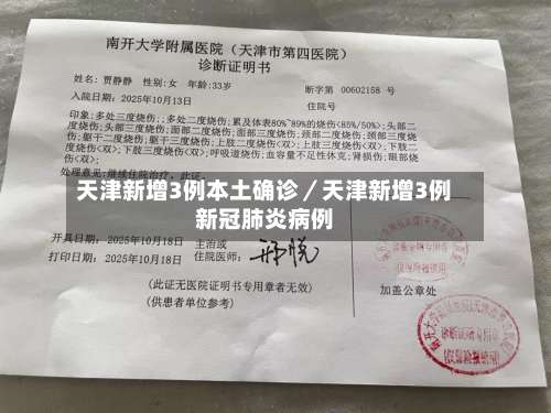 天津新增3例本土确诊／天津新增3例新冠肺炎病例-第2张图片