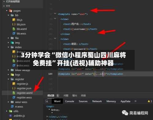 3分钟学会“微信小程序蜀山四川麻将免费挂”开挂(透视)辅助神器-第1张图片