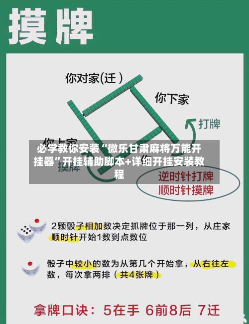 必学教你安装“微乐甘肃麻将万能开挂器	”开挂辅助脚本+详细开挂安装教程-第1张图片